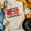 Simply Sage Market Women's Checkered Game Day Gildan Sweatshirt - 2 of 2