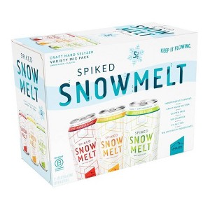 Upslope Brewing Company Hard Seltzer Spiked Snowmelt Variety Pack - 12pk/12 fl oz Cans - 1 of 3
