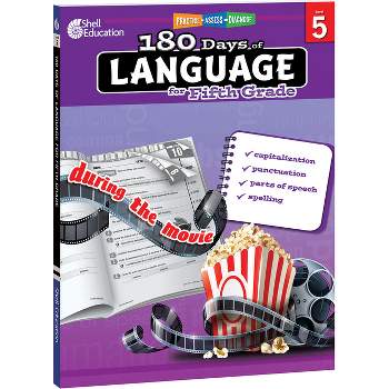 180 Days of Language for Fifth Grade - (180 Days of Practice) by  Suzanne I Barchers (Paperback)
