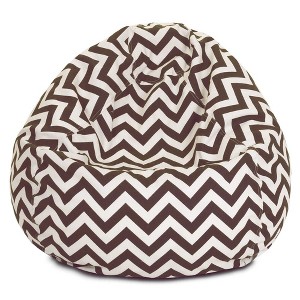 Majestic Home Goods Small Bean Bag Chevron - 1 of 4