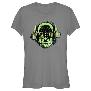 Juniors Womens Marvel: Secret Invasion Skrull They Can Be Anybody T-Shirt - 1 of 4