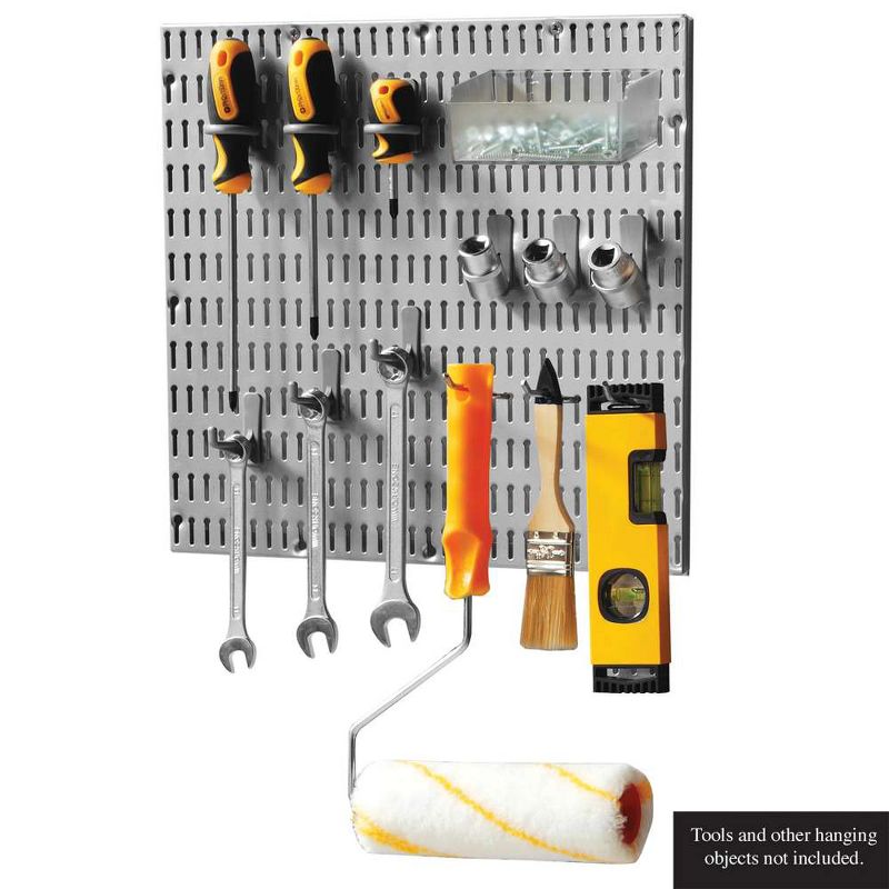 Allspace 14 Piece Garage Organizer Wall Storage System with Pegboard, Hooks and Hangers, 2 of 3