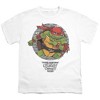 Teenage Mutant Ninja Turtles: Mutant Mayhem Raph Pose Kids T Shirt For Youth, White - 2 of 4