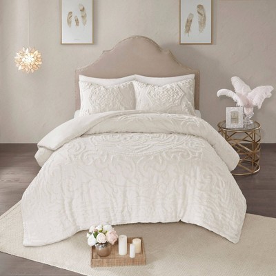 StyleWell Lane Medallion Full/Queen Bed in a Bag Comforter Set