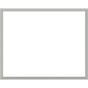 Amanti Art Silver Leaf Framed Dry Erase Magnetic Board - 1 of 4