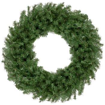 Northlight 24" Unlit Canadian Pine Artificial Christmas Wreath