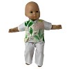 Doll Clothes Superstore Jungle Scrubs Fit 15-16 Inch Baby Dolls - 2 of 4