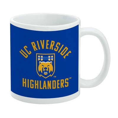 University of California Riverside Highlanders Ceramic Coffee Mug Novelty Gift Mugs for Coffee Tea and Hot Drinks 11oz White