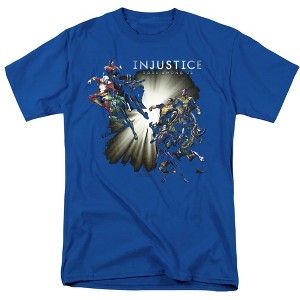Injustice Gods Among Us Good Vs Evil Adult T-Shirt - 1 of 4