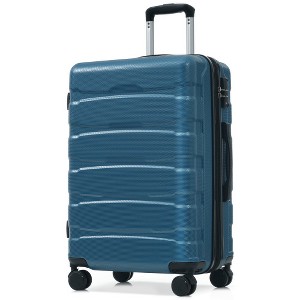 Lyngins Hardside Honeycomb Luggages with Spinner Wheels,TSA Lock,Side Hooks,Expandable Suitcases for  Weekend Trip,Travel - 1 of 4
