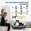 Modern Pet Bed, Cat or Dog Sofa, Velvety Dog Couch for Small to Medium Dogs - 4 of 4