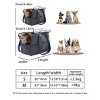BABYYER Pet Carrier Bag,Cat Carrier Airline Approved,Style Kitten/Puppy Transport Carrier Handbag,with Breathable Mesh & Shoulder Strap - 3 of 4