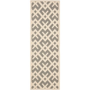 Courtyard CY6915 UV & Stain Resistant Non-Shedding Power Loomed Indoor/Outdoor Rugs - Safavieh - 1 of 4