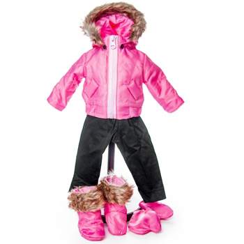 The Queen's Treasures 18 Inch Doll Complete 6 Piece Ski Wear Clothes