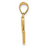 Black Bow Jewelry 14k Yellow Gold, Mimi Collection, Small Script Initial G Pendant - 2 of 4