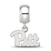 Black Bow Jewelry Sterling Silver Pittsburgh Panthers NCAA Bead Charm - 3 of 4