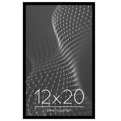 Americanflat Poster Frame - Perfect for Photos and Artwork - Black