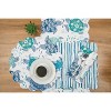 C&F Home Crescent Bay Reversible Nautical Beach Napkin Set of 6 - 4 of 4
