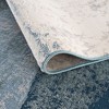 Kumasinova Abstract Wave Area Rug – Blue Pattern, Medium Pile Rugs for Living Room, Easy-Clean Cut & Loop Design Living Room Rug - 2 of 4