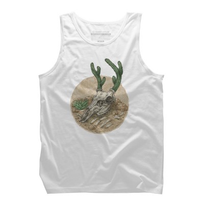 Men's Design By Humans Deer Cactus 2 By kelelowor Tank Top