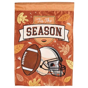Dicksons Magnolia Garden Outdoor Flag Decoration For Garden, Yard, Or Walkway Large 29 x 42, Weather Resistant Polyester, Football Tis' the Season - 1 of 2