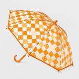 Kids' Printed Clear Stick Umbrella - Cat & Jack™ Orange