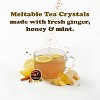 Pocas Honey Ginger Tea—Instant Powder Packets with Mint & Ginger Honey Crystals Tea, Non-GMO/Gluten Free/Caffeine Free Tea, 20 Count (Pack of 2) - 4 of 4
