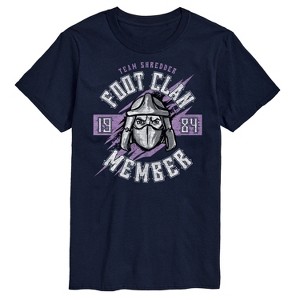 Men's - Teenage Mutant Ninja Turtles - Foot Clan Member Short Sleeve Graphic T-Shirt - 1 of 4