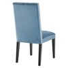 Modway Catalyst Performance Velvet Dining Side Chairs - Set of 2 - 4 of 4