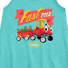 - Little Tikes - Fast Food Towing Graphic Sleeveless Aline Dress - 2 of 3