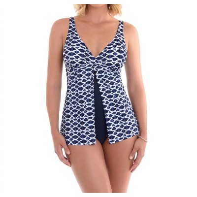 Women's Plus Size Fly Away Swimdress - Shape Solver