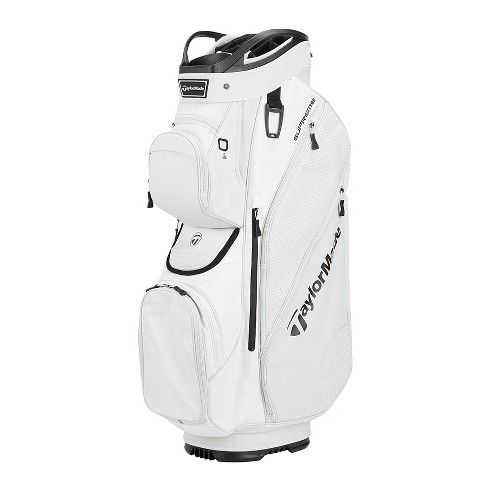 TaylorMade Supreme Cart Golf Bag - V9735401 - White - New 2023