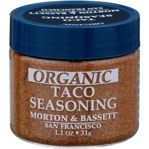 Morton & Bassett Seasoning Taco Organic - Pack of 3 - 1.1  OZ - 1 of 1