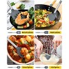 Itopfox 4-Piece Silicone Cooking Utensil Set Non-Stick Spatulas & Spoons Heat-Resistant Kitchen Tools for Frying, Mixing, Serving, Draining, Stirring - 3 of 4