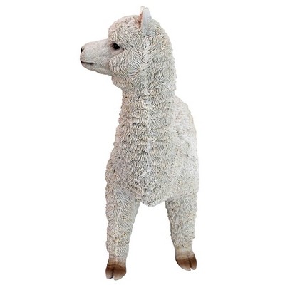 Design Toscano The Alpacalypse Of Alpaca Garden Statues - Medium, Multicolored