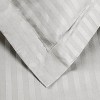 400 Thread Count Cotton Stripe 3 Piece Duvet Cover Set with Pillow Shams by Blue Nile Mills - 4 of 4