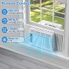 8000 BTU Window Air Conditioner with WiFi, Ideal for Bedrooms & Small Rooms, 115V, White - Remote Control, App Control, 3 Fan Speeds, Quiet Operation - 3 of 4