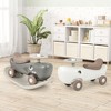 Costway Convertible Rocking Horse & Sliding Car with Detachable Balance Board Dark Gray/White - 2 of 4