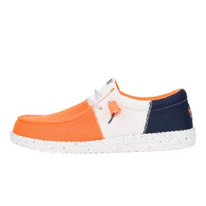 Hey Dude Wally Tri Varsity Mesh – Mens Comfortable Slip on Shoe - 1 of 4