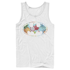Men's Batman Tropical Logo Tank Top - 1 of 4