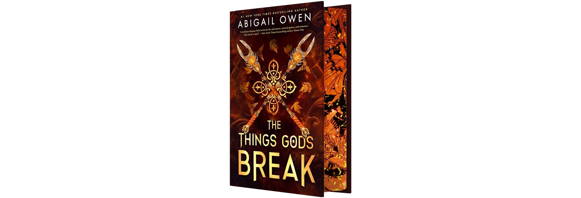 The Things Gods Break - (Crucible) by  Abigail Owen (Hardcover)