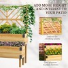 2 Tier Trellis Planteren Raised Garden Bed - 4 of 4