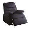 Lyngins Modern Plush Fabric Recliner Chair with Adjustable Back & Footrest,Armchair Accent Chair for Living Room,Bedroom - 2 of 4