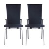 Chintaly Imports,Contemporary Motion-Back Side Chair - Set of 2 - 2 of 4