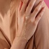 Gold Bracelets for Women, 14K Dainty Gold Plated Stackable Bracelets for Women Trendy Waterproof CZ Tennis Bracelet Set - 3 of 4