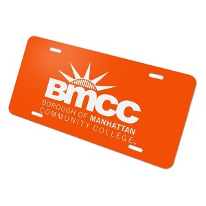 Borough of Manhattan Community College Panthers Logo Novelty Metal Vanity Tag License Plate - 1 of 4