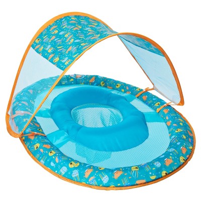 target baby float with canopy