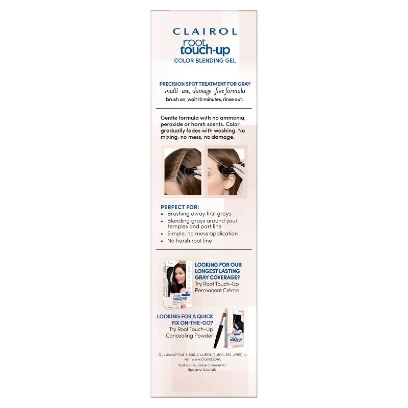 Clairol Semi Permanent  Root Touch-Up Color Blending Gel, 4 of 11