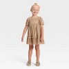 Toddler Girls' Tulle Dress - Cat & Jack™ Gold - 3 of 3