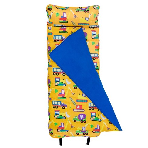 Wildkin Kids Original Cotton Blend Nap Mat With Pillow For Toddler And